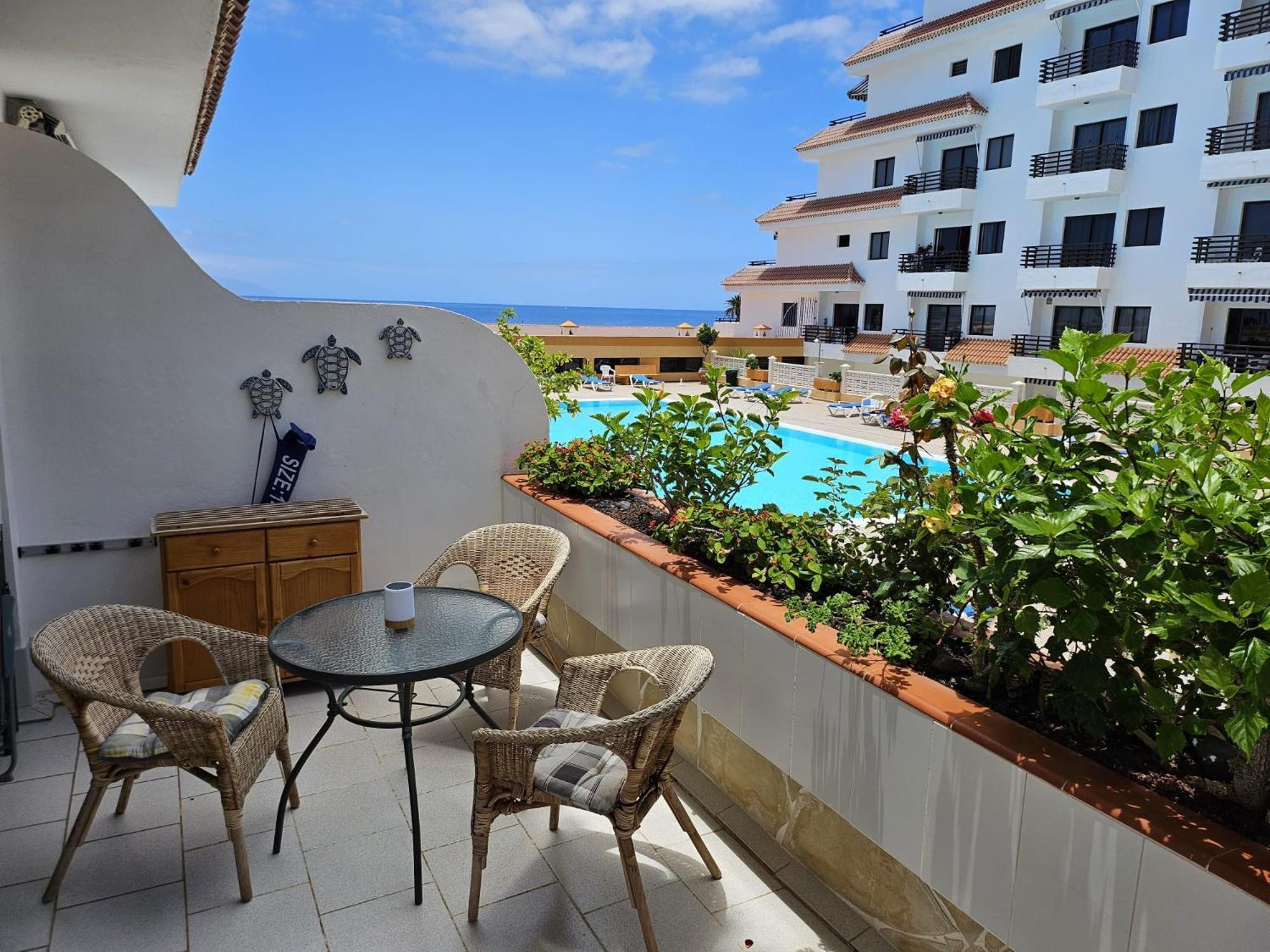 Аппартаметы Seguro De Sol Playa De La Arena Puerto de Santiago  Buitenkant foto