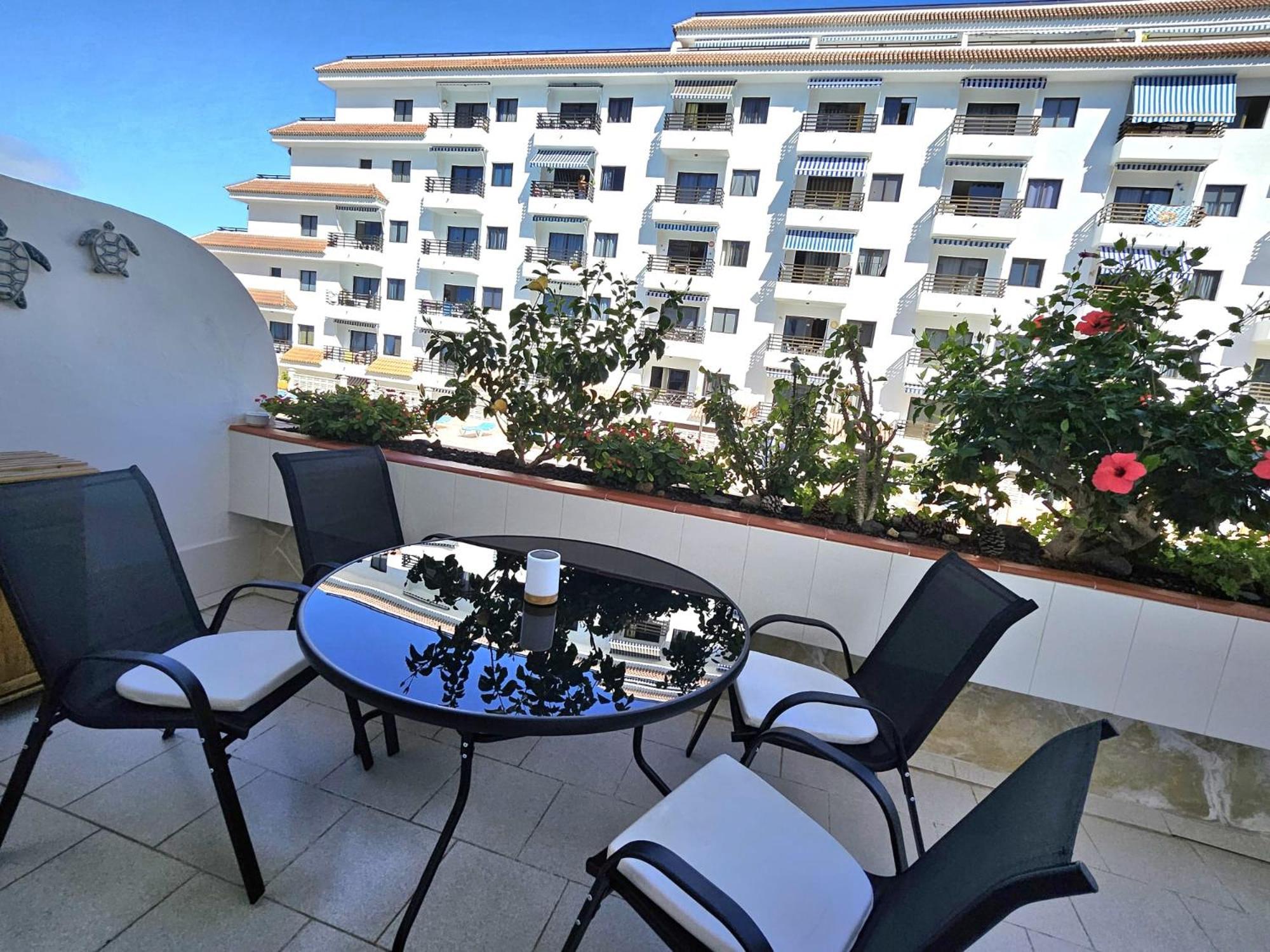 Аппартаметы Seguro De Sol Playa De La Arena Puerto de Santiago  Buitenkant foto