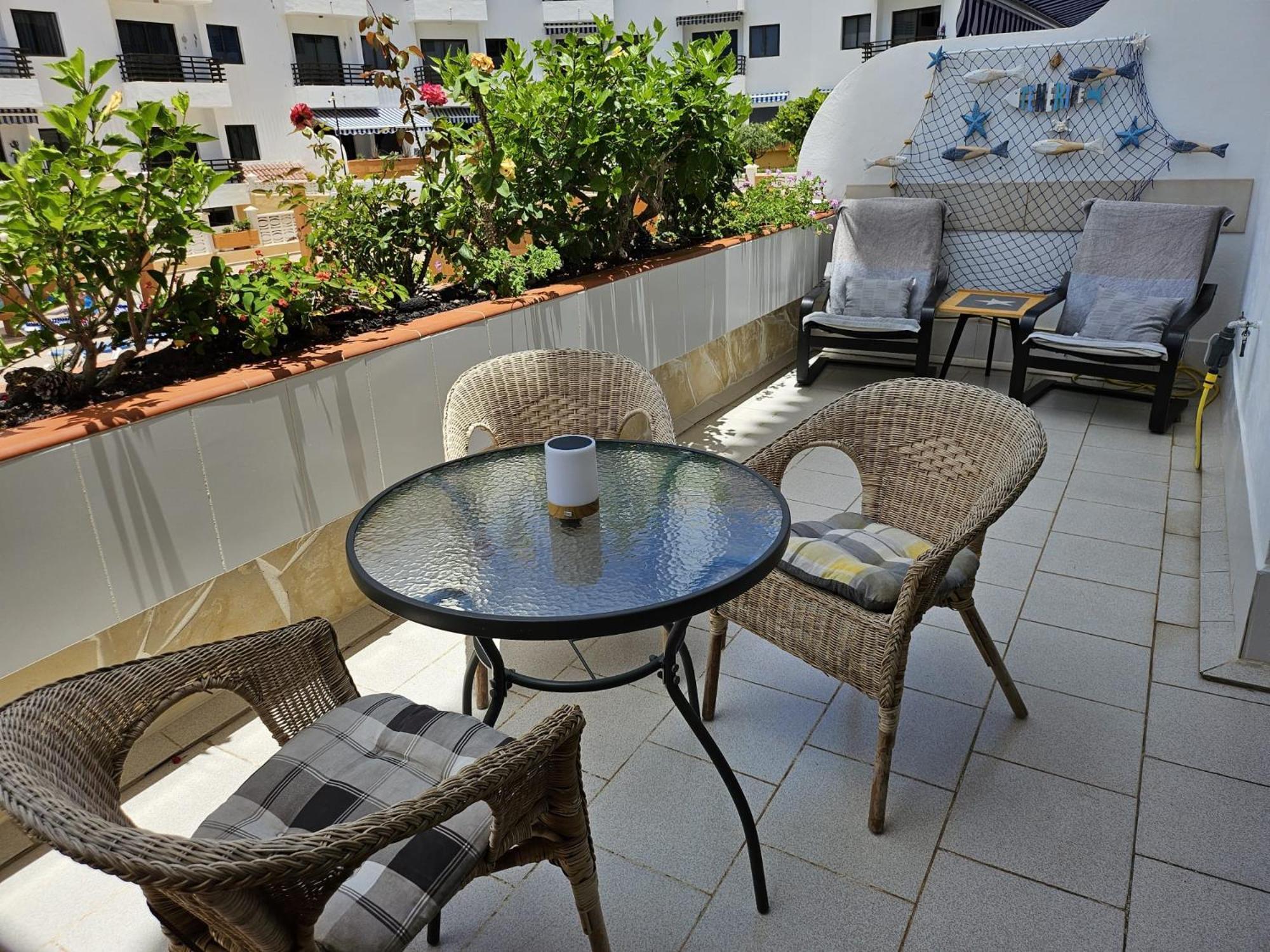 Аппартаметы Seguro De Sol Playa De La Arena Puerto de Santiago  Buitenkant foto